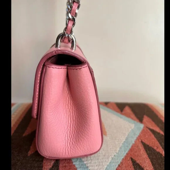 Aspinal of London Lottie Micro Bag Pink $1,000 New - Picture 7 of 16